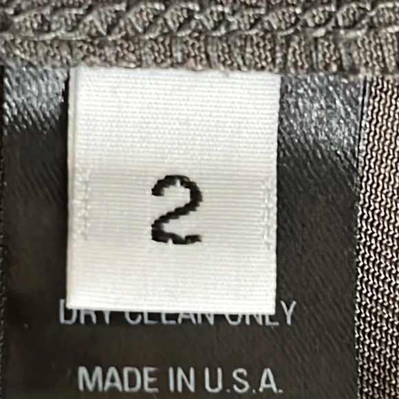 GREI. Minimalist Lagenlook Long Sleeve Shift Dress in Gray - Size Medium - Picture 5 of 8